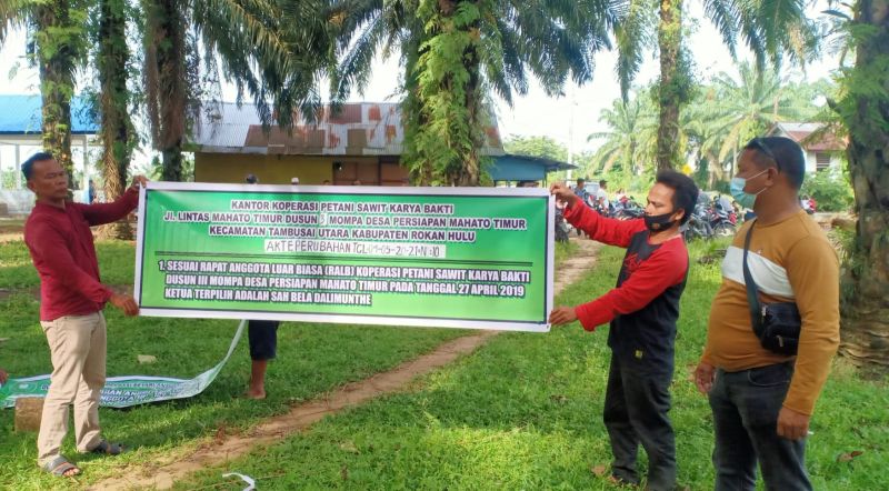 Pemuda Pancasila dan Pengurus Koperasi Ancam Duduki Kebun Sawit