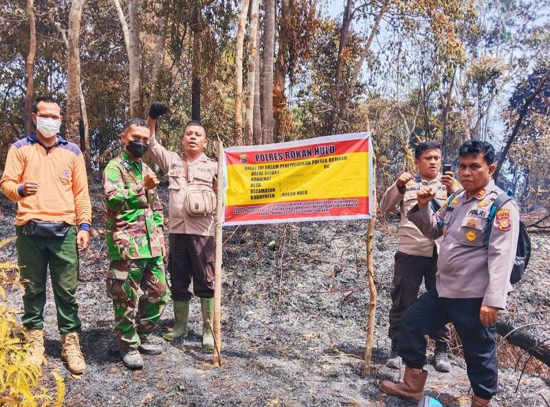 Karhutla Seluas 80 Ha Berhasil Dipadamkan Tim Gabungan