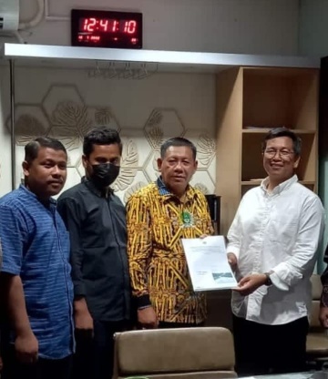 Komisi II DPRD Rohul Laporkan Perusahaan Sawit Ke KLHK