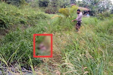 Bau Busuk di Bawah Jembatan Maredan Ternyata Mayat Manusia