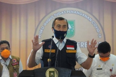 Gubernur Riau Kerahkan Satpol PP Jemput Mobil Dinas Eks Pejabat