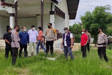 Polres Rohul, KPU dan Bawaslu Periksa Kesiapan 25 TPS Jelang PSU