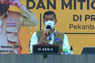 Kepala BNPB: Tahan Kerinduan dengan Keluarga di Kampung