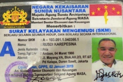 Ditilang, Warga Sunda Empire ini Ngaku Seorang Jenderal