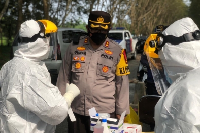 Masuk Siak, Wajib di Swab