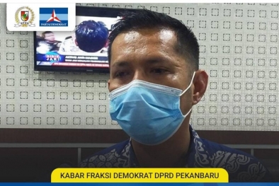 DPRD Pekanbaru Minta Satpol PP Tertibkan Bando Ilegal di Harapan Raya