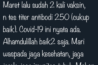 Sudah Divaksin, Fadli Zon Positif Terjangkit Covid-19