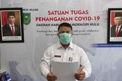 Batang Cenaku Inhu Tertinggi Penambahan Kasus Covid-19