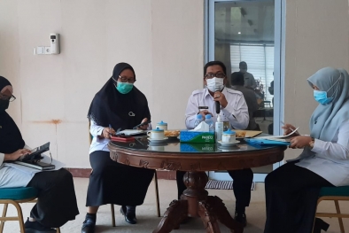 Kini Giliran Tenaga Pendidik Inhu di Vaksinasi