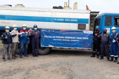 Perdana, Pertamina Jual Kondensat Limau Timur