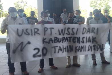 Warga Demo Minta Usir PT WSSI