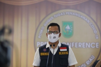 Kadis ESDM Riau Indra Agus Diperiksa di Kejari Kuansing