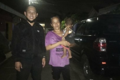 Bayi 10 Bulan Dilumuri Cat Manusia Silver dan Dibawa Mengemis