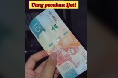 Benarkah Ada Uang Kertas Pecahan Rp 1 Juta? Ini Penjelasan BI