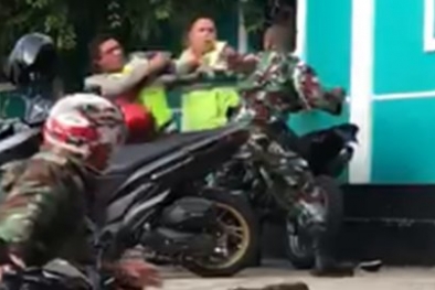 Kronologi Baku Hantam Anggota TNI dan Polisi di Maluku