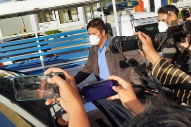 Bupati Kuansing Coba Kabur Pakai Pelat Palsu saat Dicari KPK