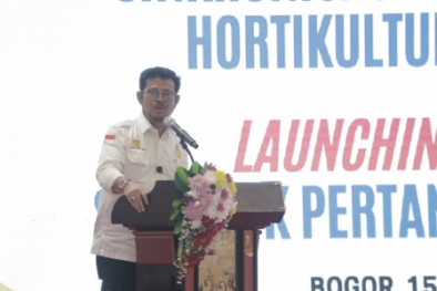 Menteri Syahrul Luncurkan Satu Data Statistik Pertanian Hortikultura