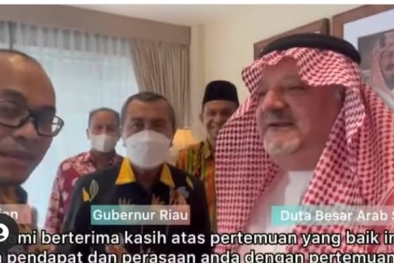 Dubes Arab Saudi Mau Bawa Investor ke Riau