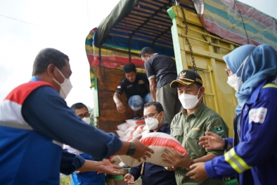 Perusahaan Salurkan Bantuan untuk Korban Gempa Sumbar