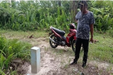 Perusahaan ini Diduga Tanam Sawit di Tanah Milik Desa