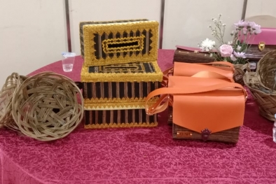 Nurvita Senang, Sekarang Bisa Ubah Lidi Sawit Jadi Duit