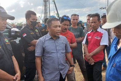 Warga Demo Pengebor Minyak PT BSP, Keluhkan Rekrutmen Tenaga Kerja