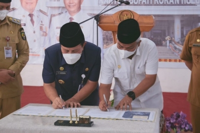 Dua Bupati ini Bertemu Demi Kepentingan Warga di Perbatasan