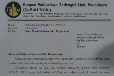 Mahasiswa Mau Demo Karena Perusahaan Tak Berizin Dibiarkan Beroperasi
