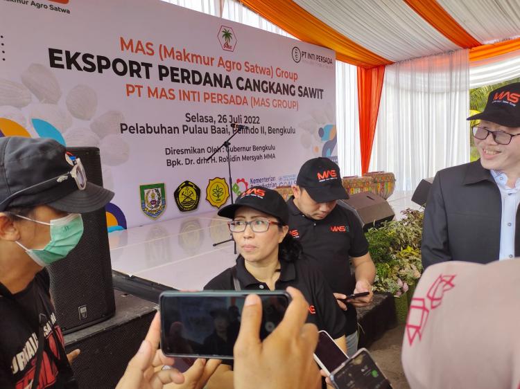 Cangkang Sawit dari Daerah ini Sangat Diminati Importir, ini Sebabnya