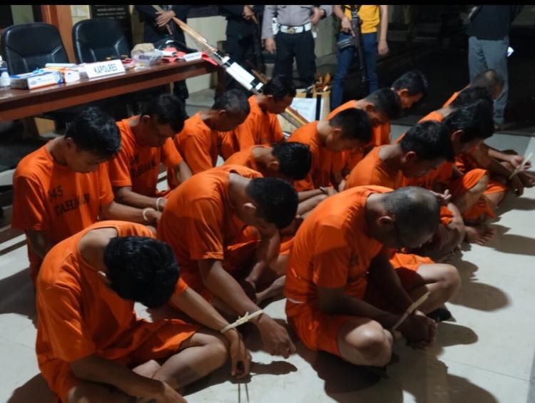 Para Tersangka Aksi Anarkis di PT GAJ Diancam Pasal Berlapis