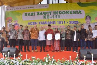 Angka Kemiskinan di Daerah ini Rendah, Kebun Sawit Rakyat Kuncinya