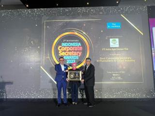 Raih Best Corporate Secretary Award 2022, Astra Agro Komitmen Perkuat GCG