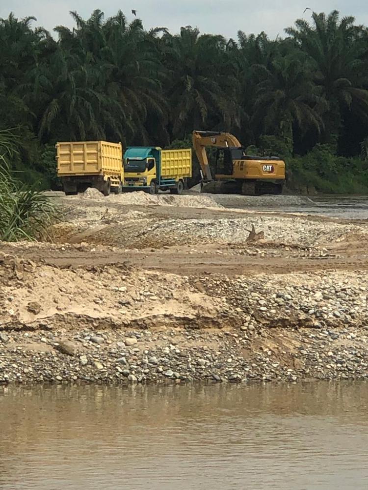 Seolah Tak Tersentuh, KLHK Diminta Tindak Galian C di Kebun Sawit