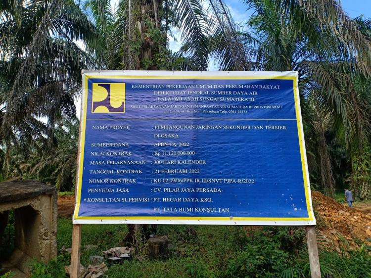 Telan Anggaran Puluhan Milyar, Pembangunan Jaringan Irigasi Tak Selesai