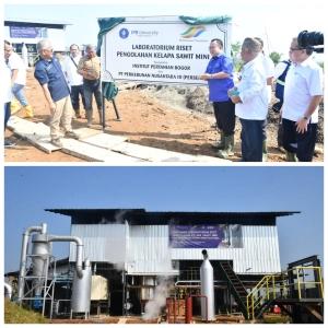 Laboratorium Riset Pengolahan Kelapa Sawit Mini Pertama di Indonesia Diresmikan
