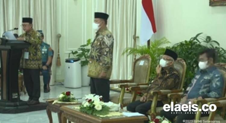 Disaksikan Wapres dan Mentan, Kepengurusan GAPKI Periode 2023-2028 Resmi Dikukuhkan