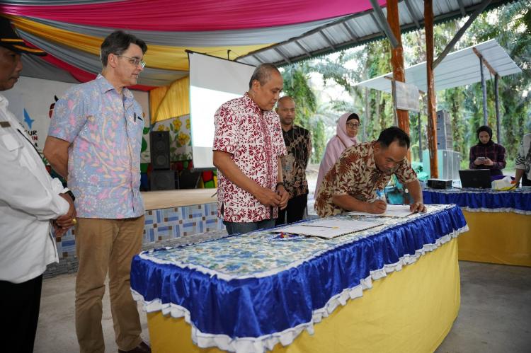 Koperasi KSMJ Gandeng USAID SEGAR Bangun PKS Ramah Lingkungan