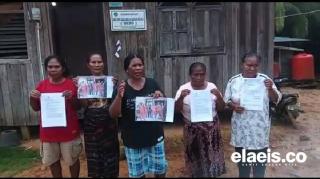 Istri Petani Sawit Tanjung Labu Tahu Suaminya Ditangkap saat Sudah Dibawa ke Mapolda Kaltim