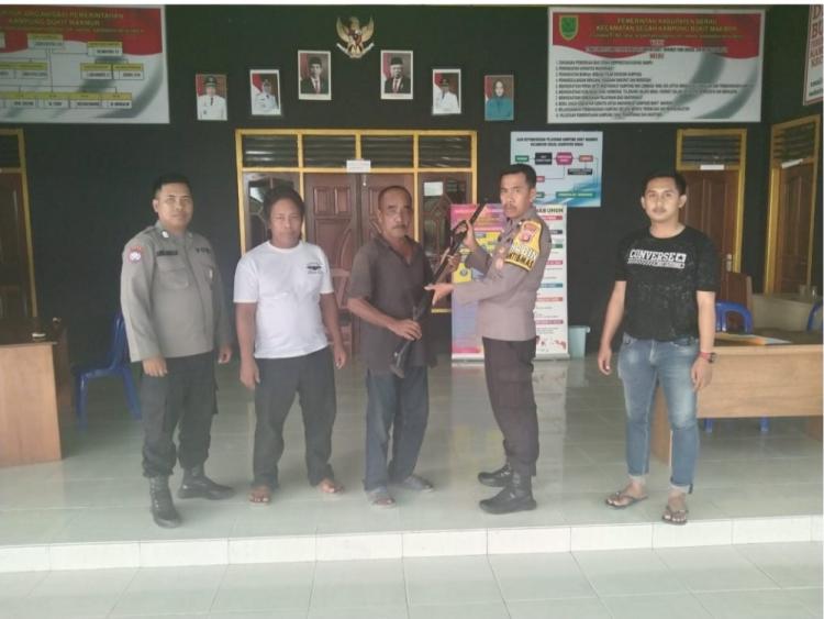 Petani Sawit di Berau Diminta Serahkan Senpi Secara Sukarela