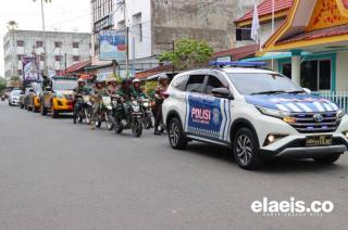 TNI-Polri di Inhu Patroli Jelang Peringatan Hari Buruh