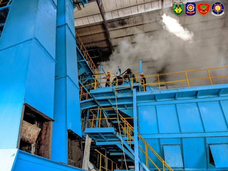 Mesin Pemecah Buah Sawit di PT SBS Terbakar, Begini Akibatnya