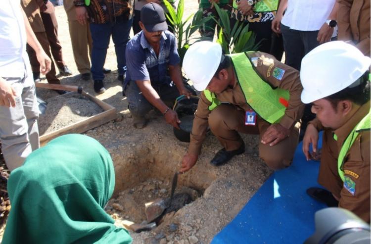 Pembangunan Pabrik CPO Pakai Dana Desa Rp 19,6 Miliar Dimulai