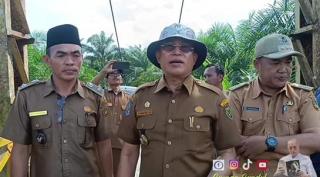 Jembatan Gantung Banyak Rusak Gara-gara Petani Sawit Ngeyel