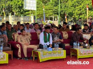 PT MM Bantu Bangun Balai Pertemuan & Jembatan, Zukri Ungkit Niatnya Jadi Bupati