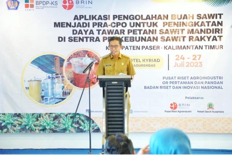 Petani Sawit Dilatih Olah TBS menjadi Pra-CPO