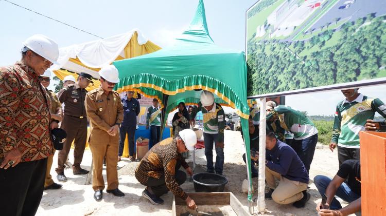 Proyek Pembangunan PLTBm di Aceh Tamiang Resmi Dimulai