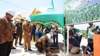 Proyek Pembangunan PLTBm di Aceh Tamiang Resmi Dimulai