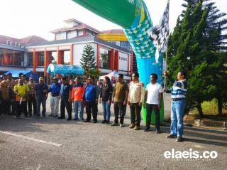 Sempena HUT Koperasi, Pemkab Inhu Gelar Jalan Santai