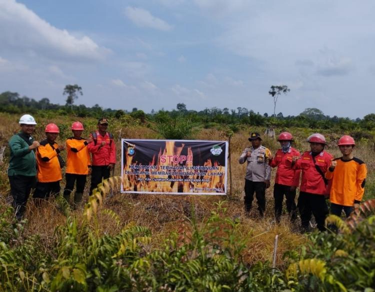 Antisipasi Karhutla, PT KTU Tingkatkan Patroli