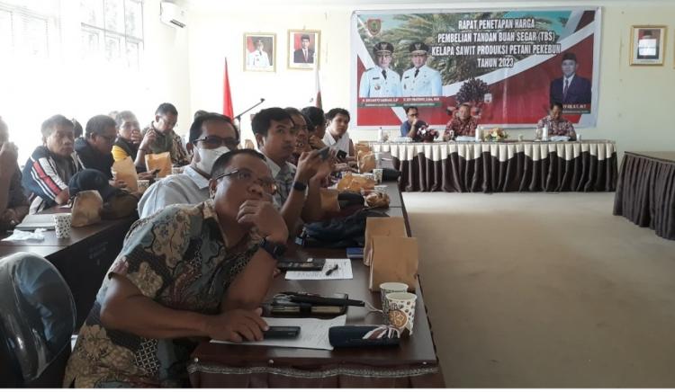 Harga TBS Kalteng Bergerak Naik, ini Hasil Rapat Penetapan untuk Periode Juli 2023